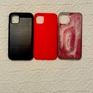 iPhone 11 cases. I upgraded no use for them. Price is negotiable!